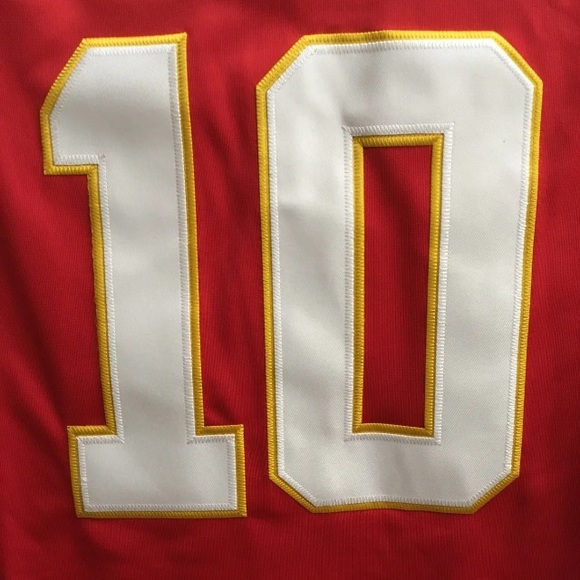 NIKE Kansas City Chiefs Tyreek Hill #10 Super Bowl LIV Stitched Jersey Size Sm - Picture 6 of 12